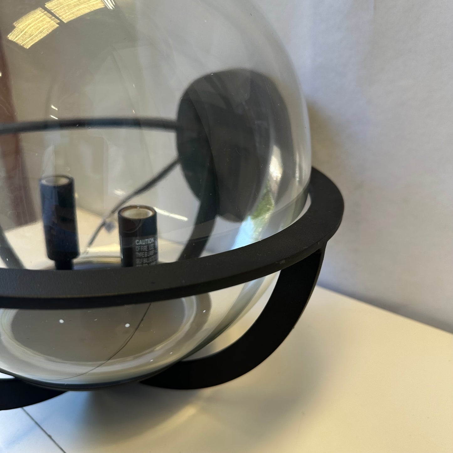 Rollins Recycled Globe Glass Sconce