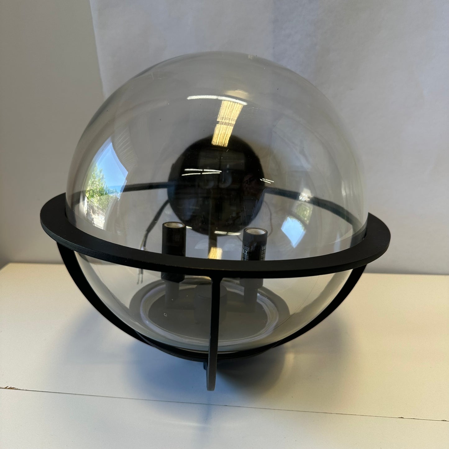 Rollins Recycled Globe Glass Sconce