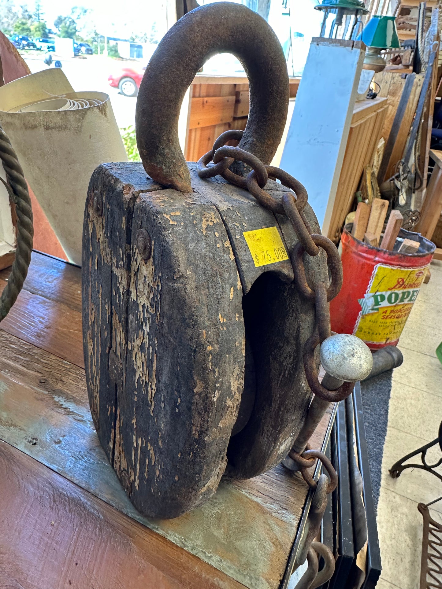Antique Pulley
