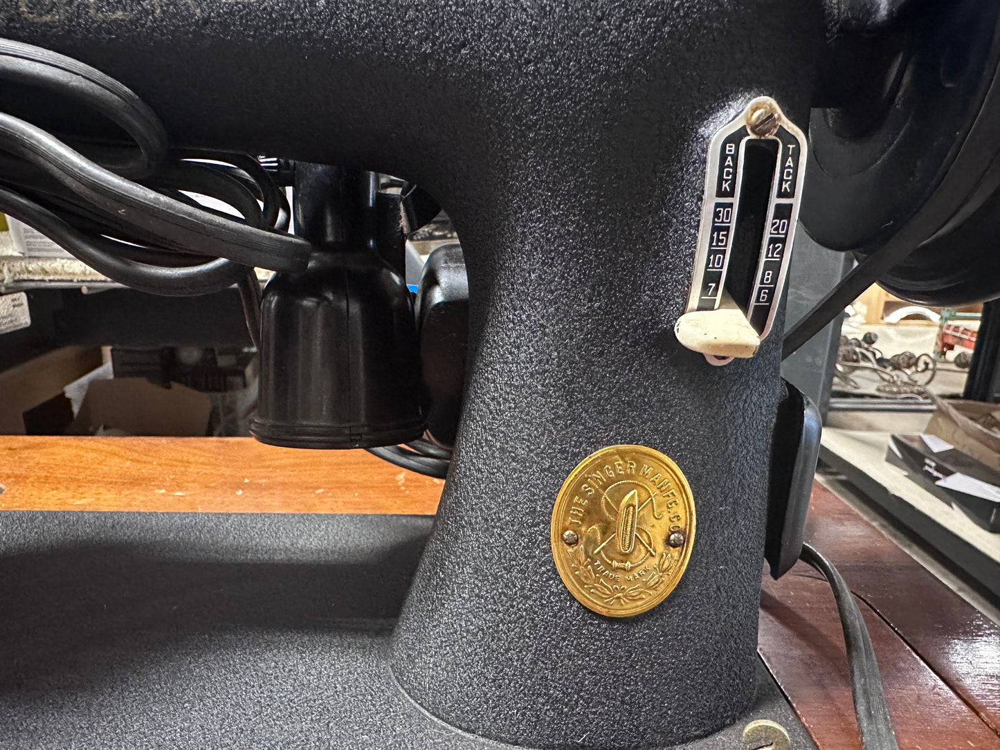 Antique Singer sewing machine