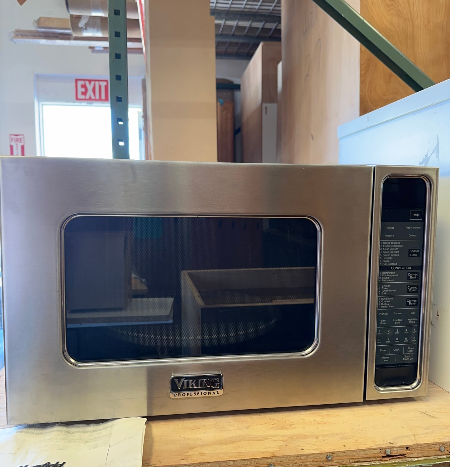 Viking Professional microwave