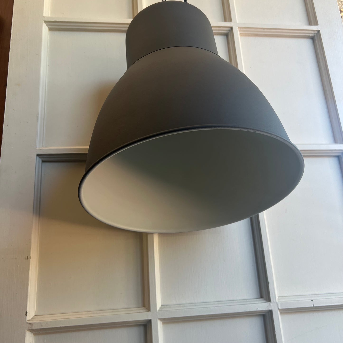 Overhead pendant lamp, Dark Gray 19"