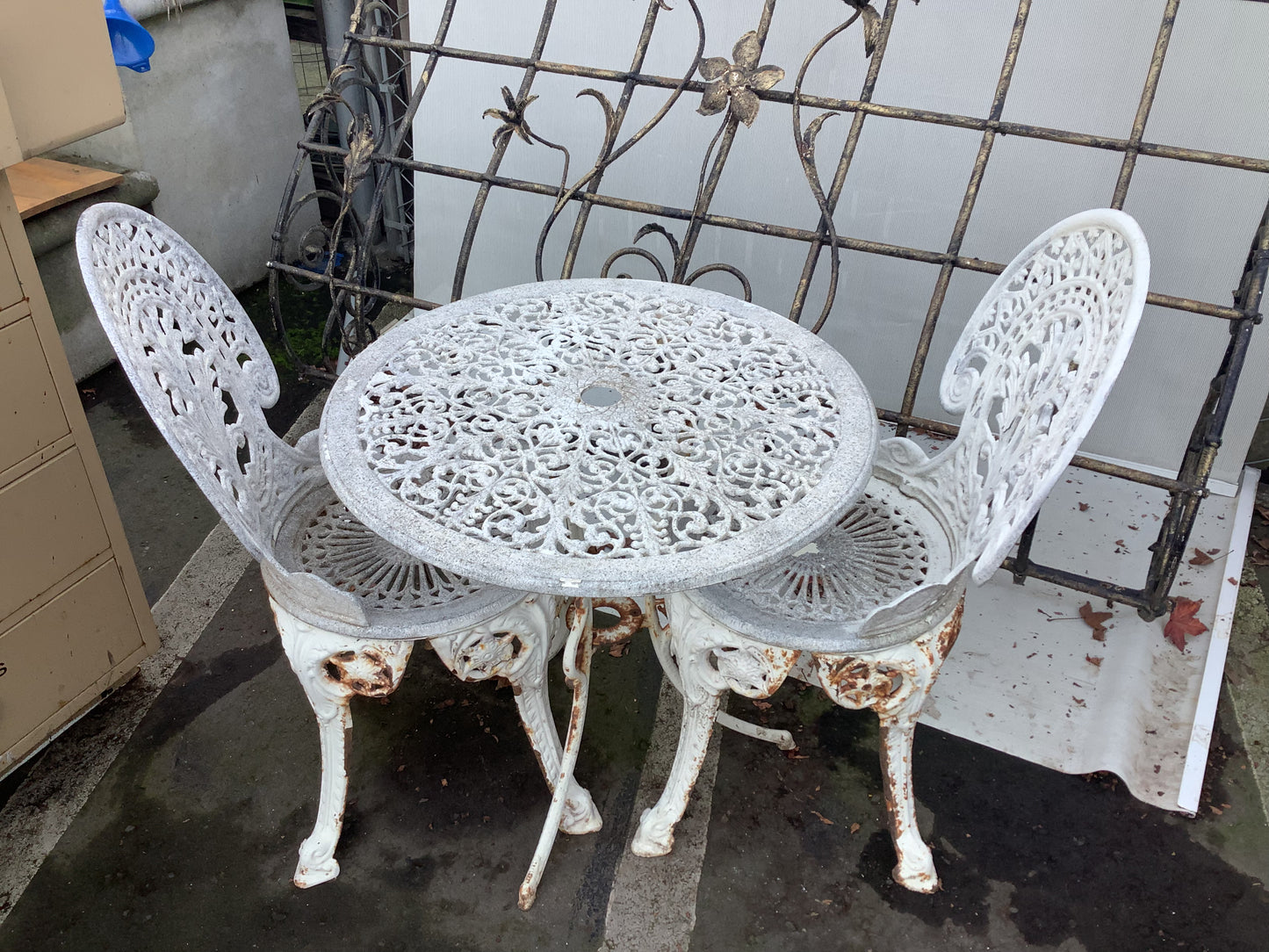 Wrought Iron Patio Set