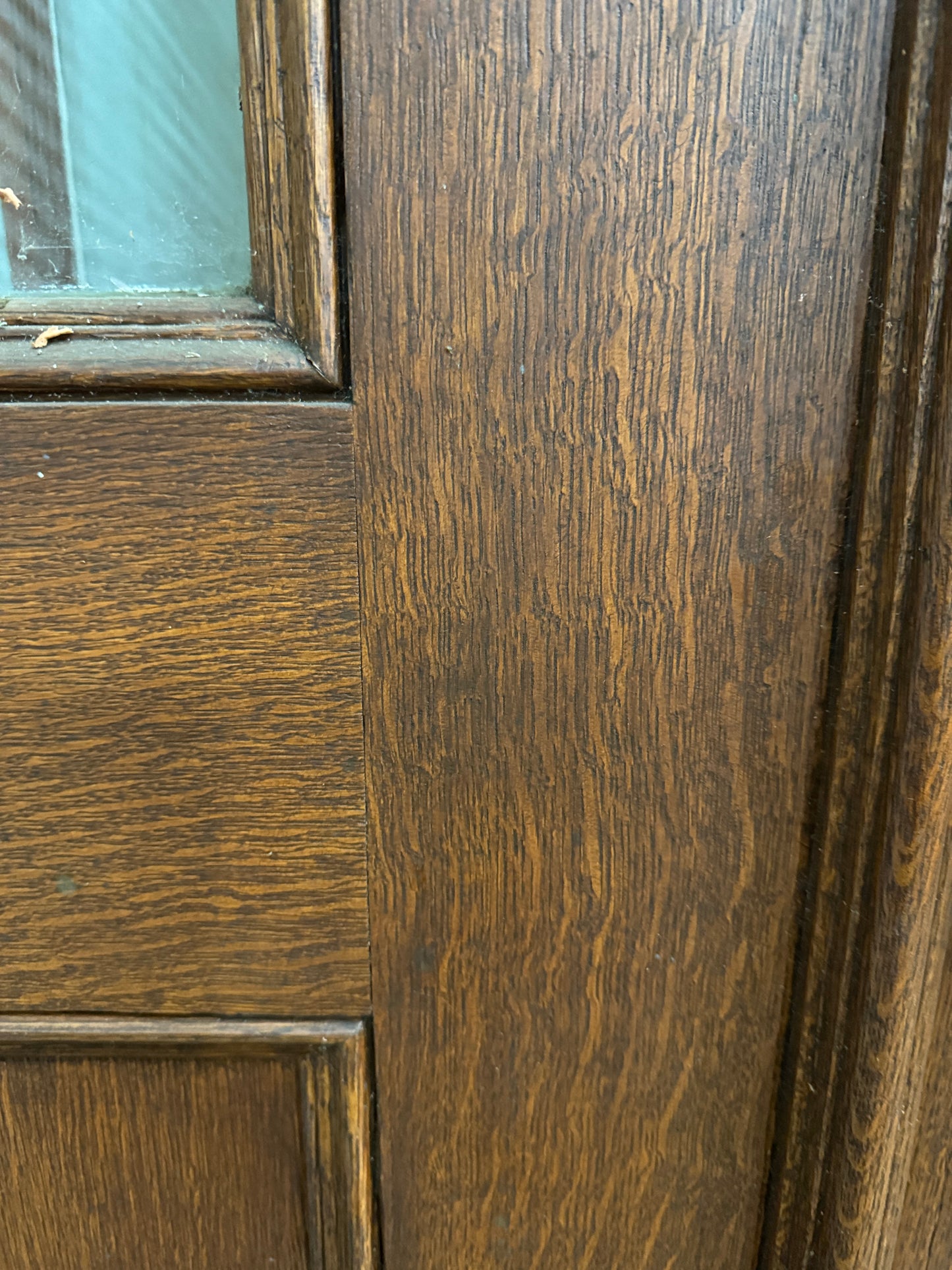 Antique Oak Entry Doors