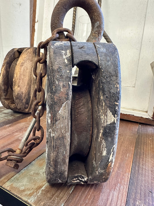 Antique Pulley