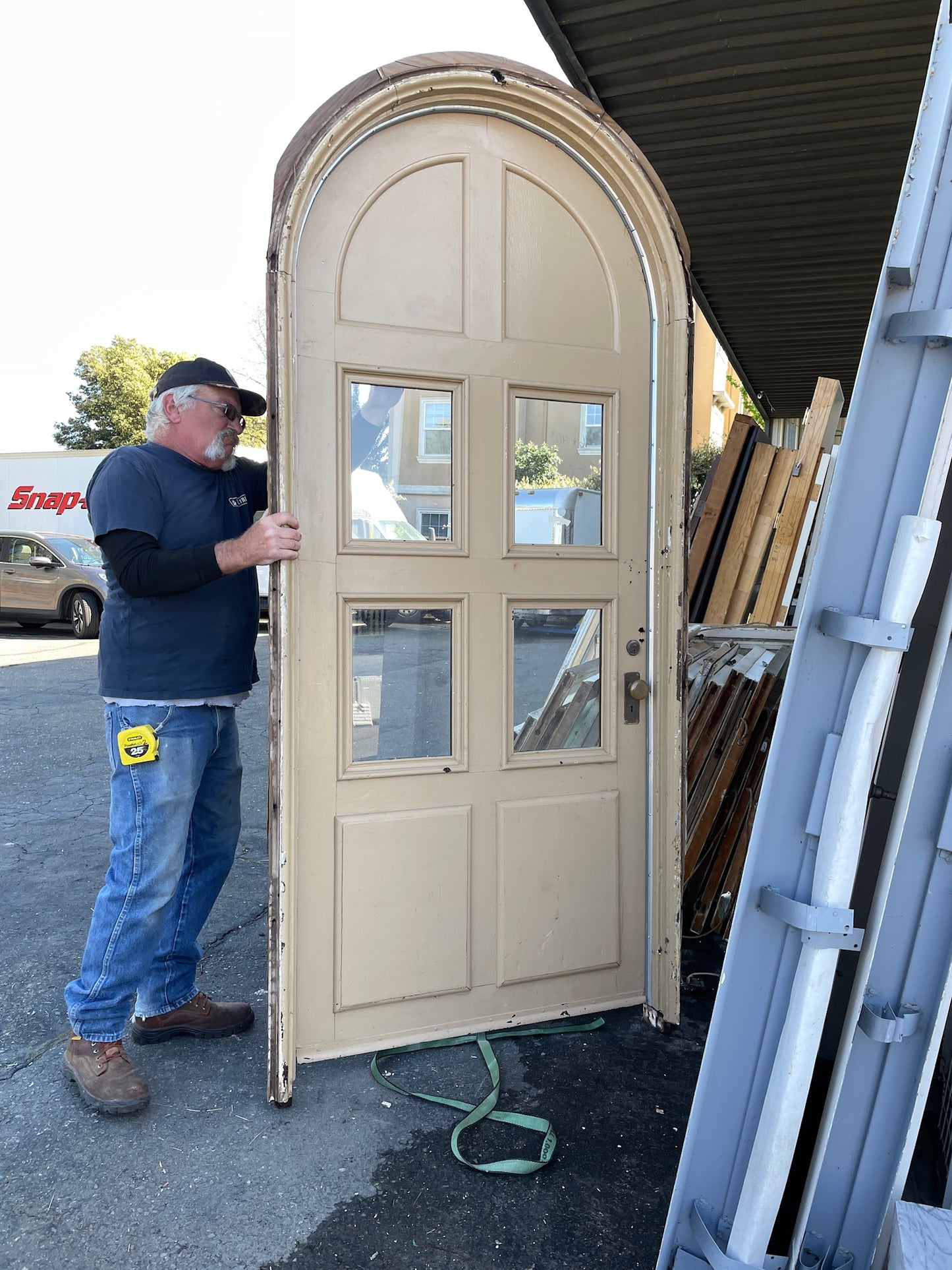 Antique Arched Door