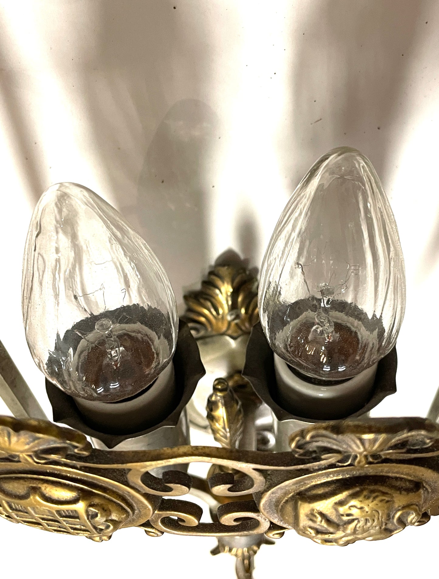 1920s Spanish Revival Sconces - Pair