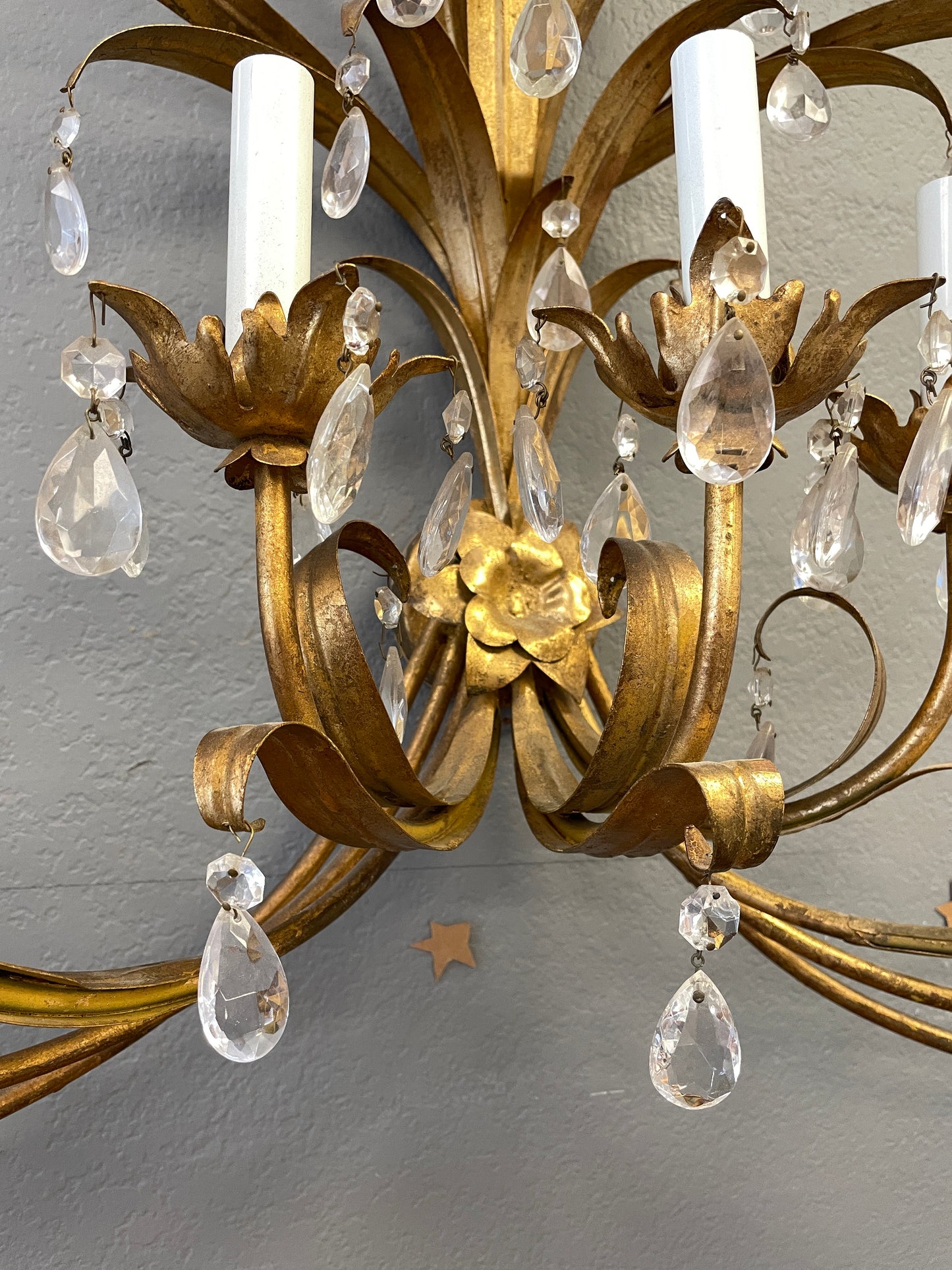1920's Gilt Italian Sconce