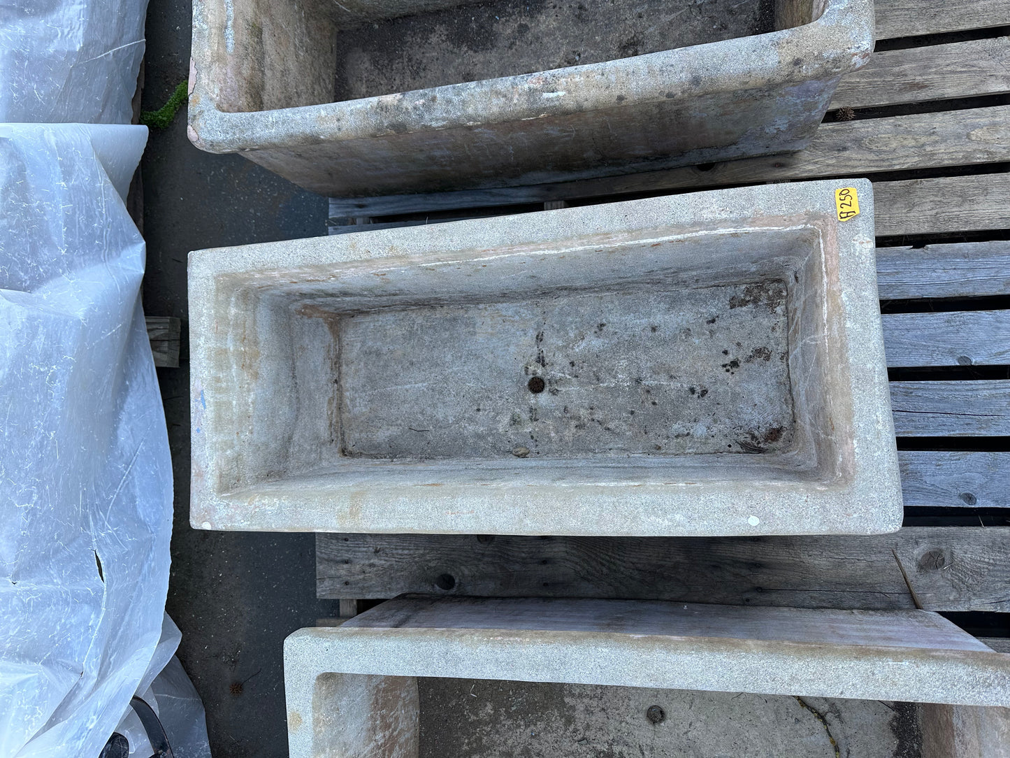 Cement Planter boxes by A. Silvestri Co.