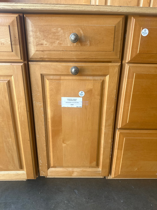 2 DRAWER BASE, GARBAGE CABINET