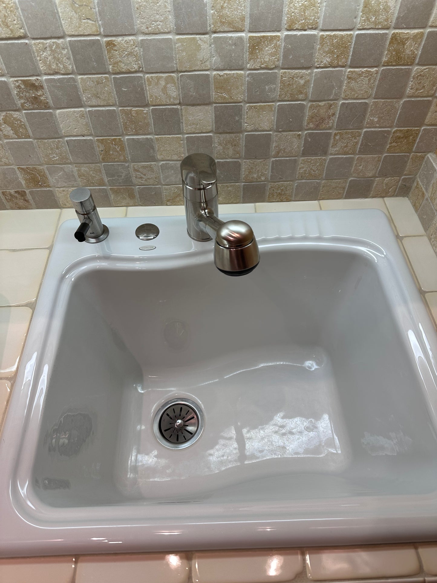 Deep Cast-Iron Laundry Sink