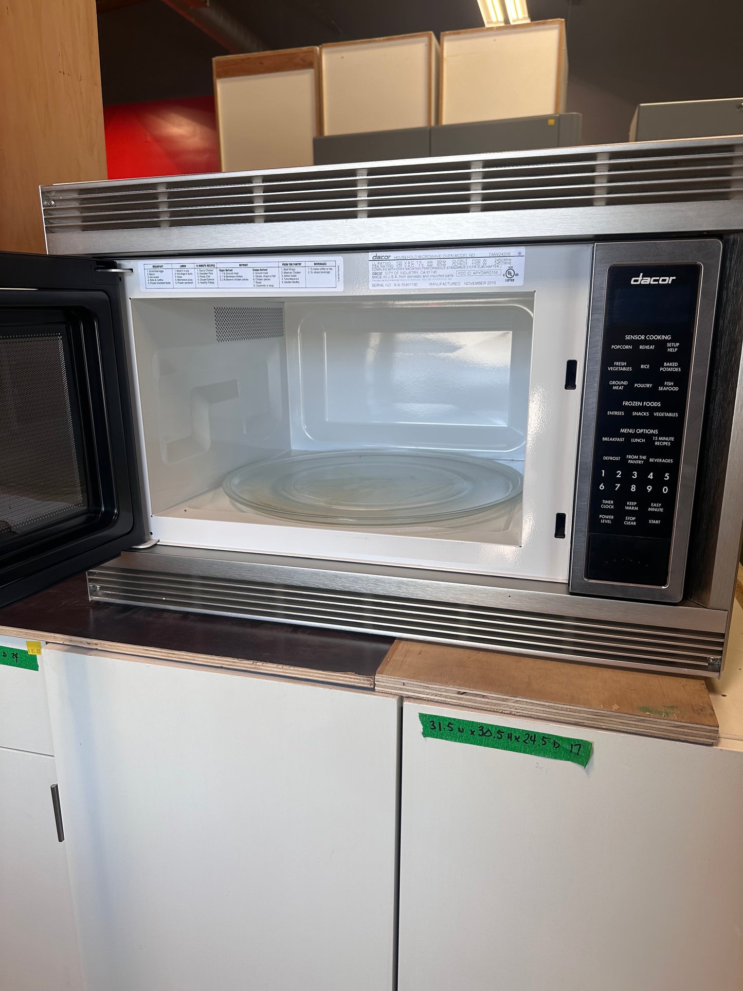 Dacor Microwave