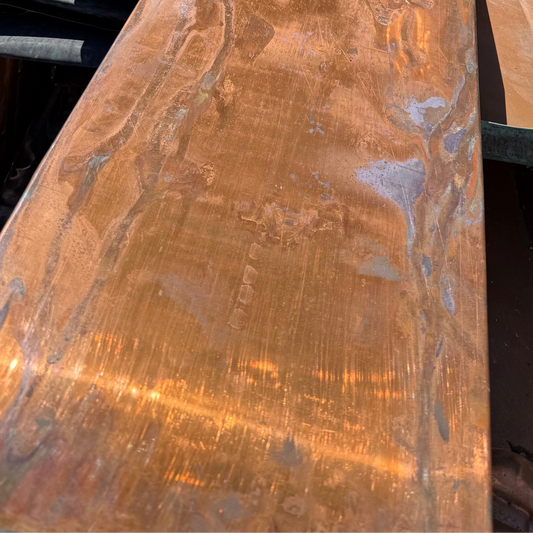 12" Wide Copper Roofing