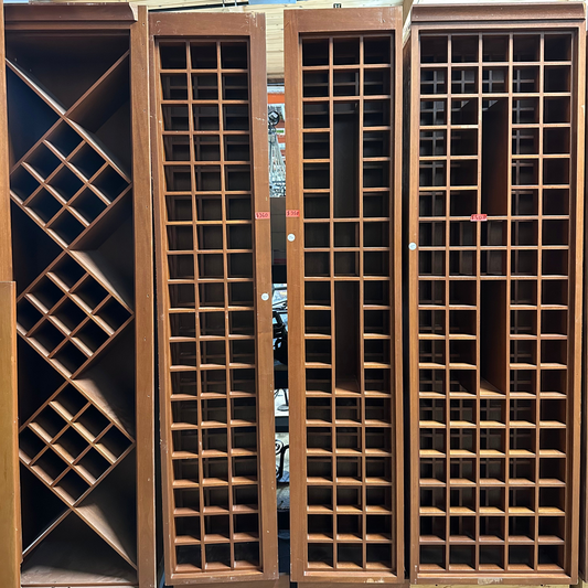 Wine Racks with Mahogany veneer