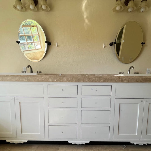 salvage reclaimed bathroom vanity cabinets white marble
