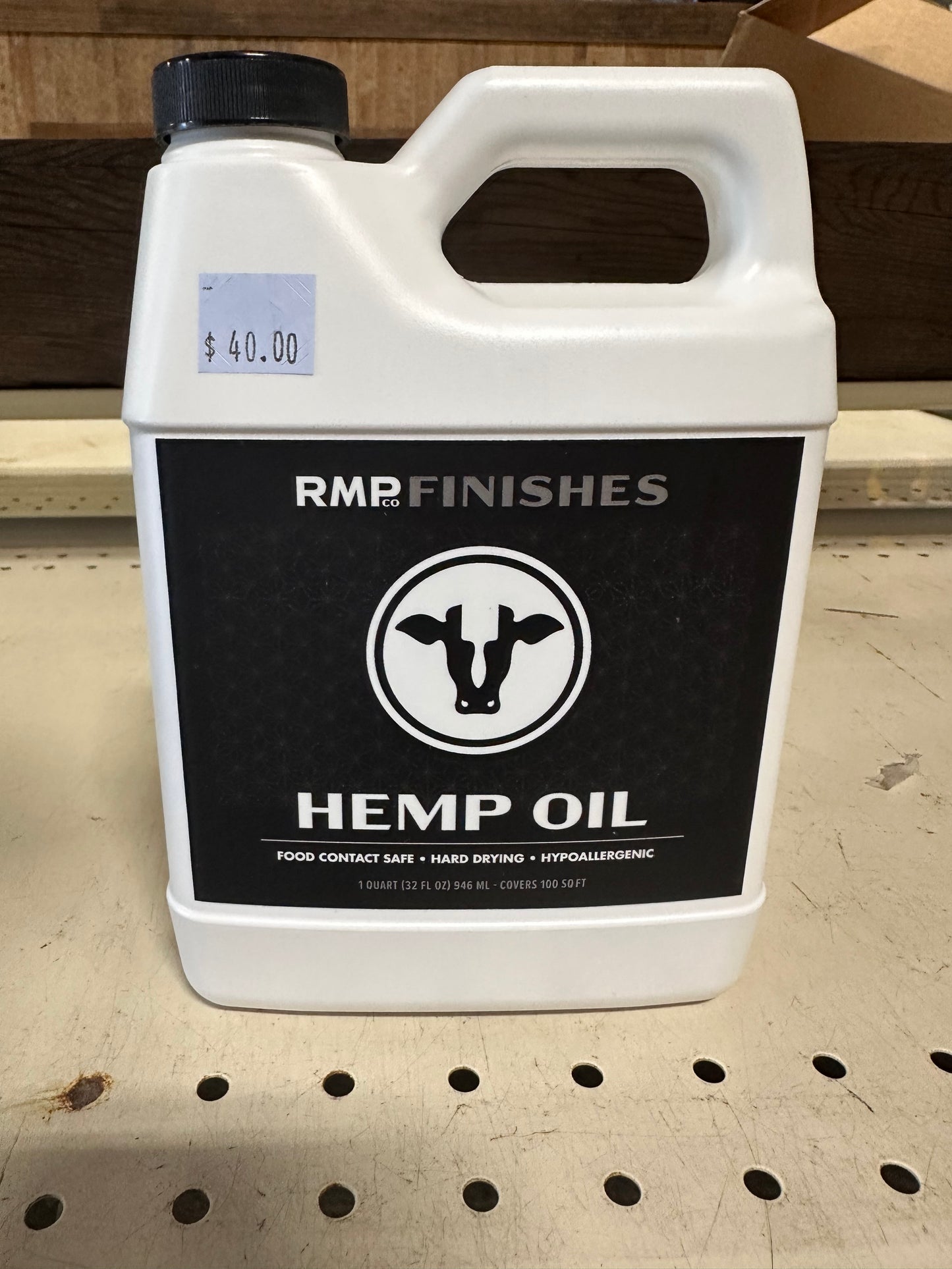 Natural Hemp Oil Wood Finish by RMP Finishes