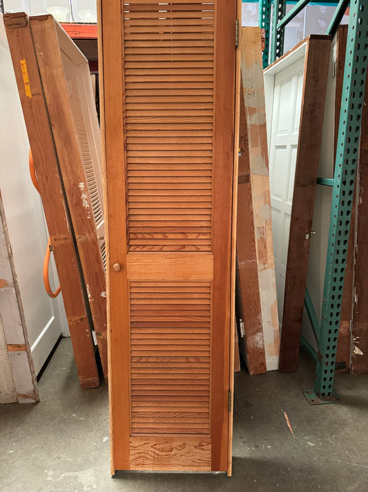 Fir Louvered Single Door