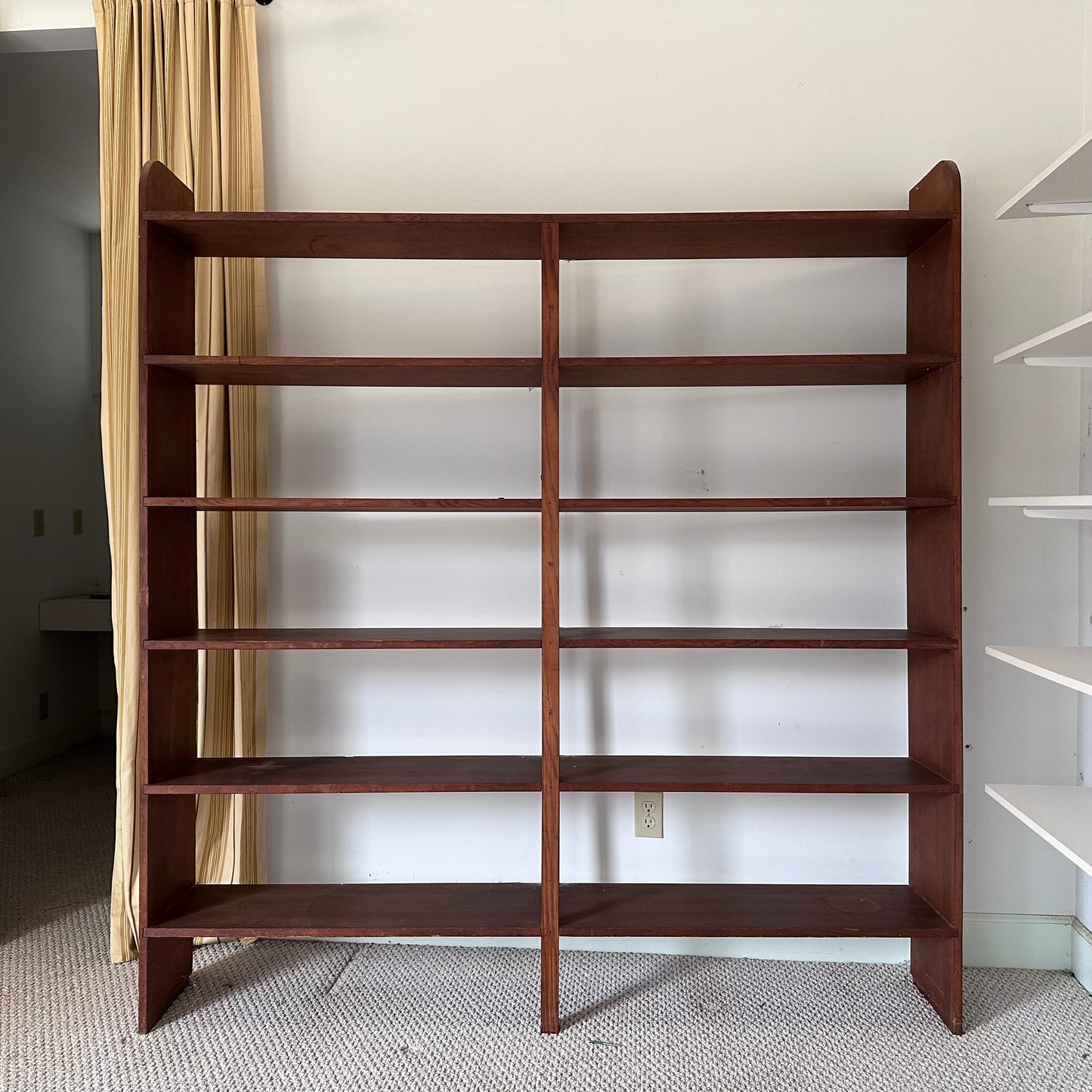 Double Open Back Bookshelf