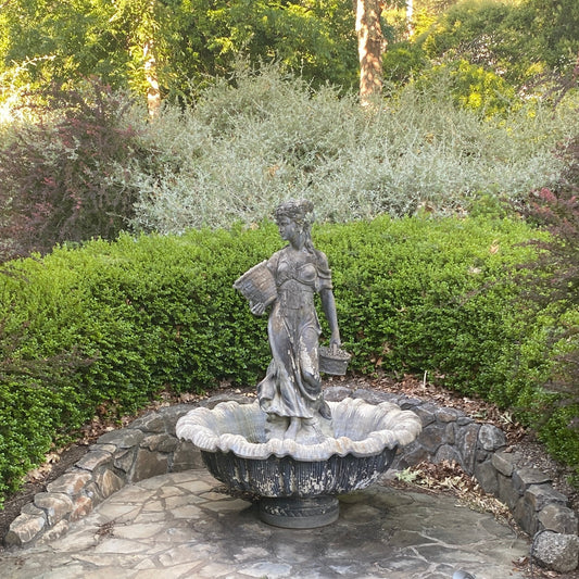 Fountain with Statue