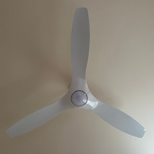 modern minimalistic 3-blade electric ceiling fan