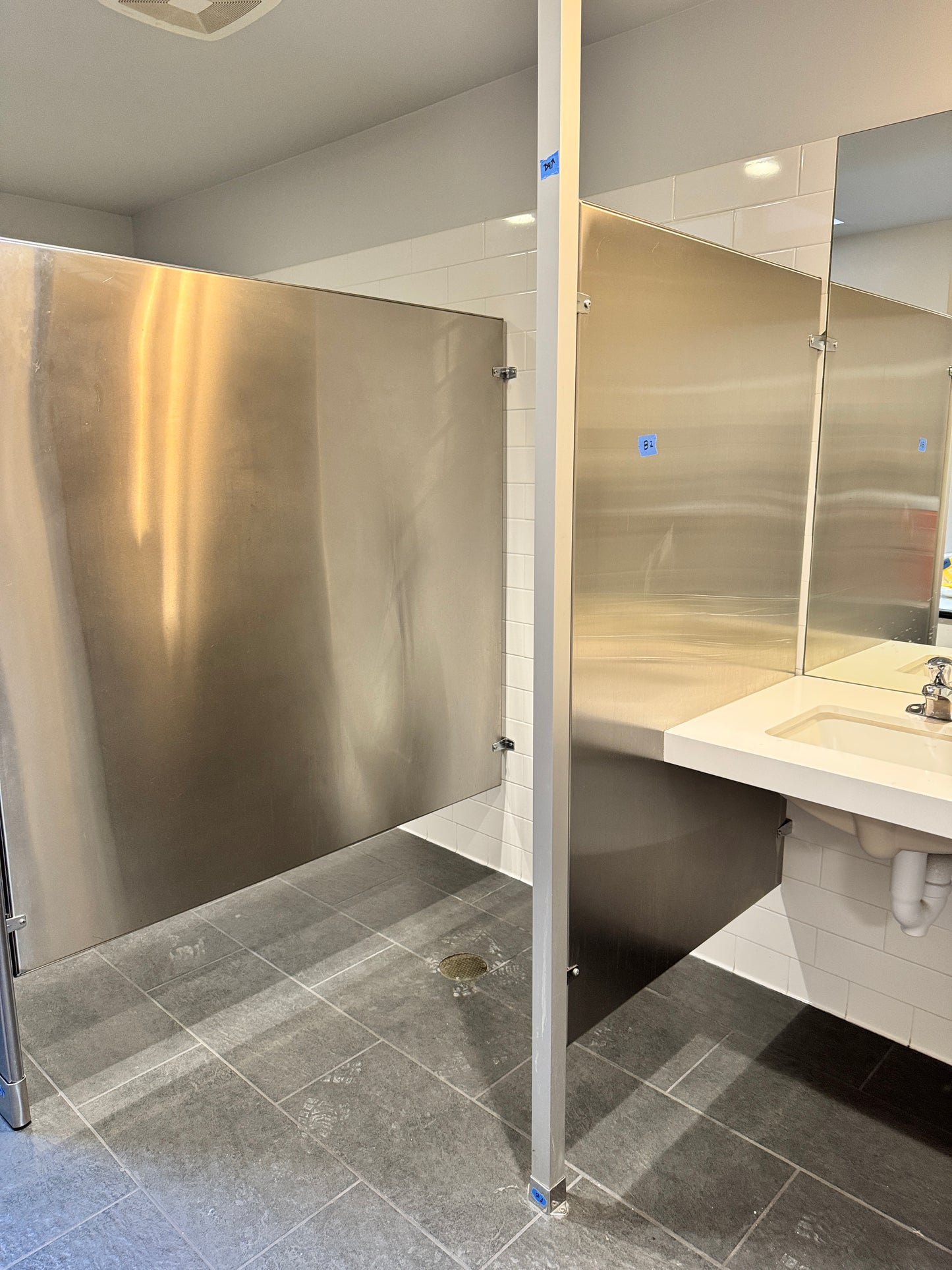 Stainless Steel Bathroom Stall