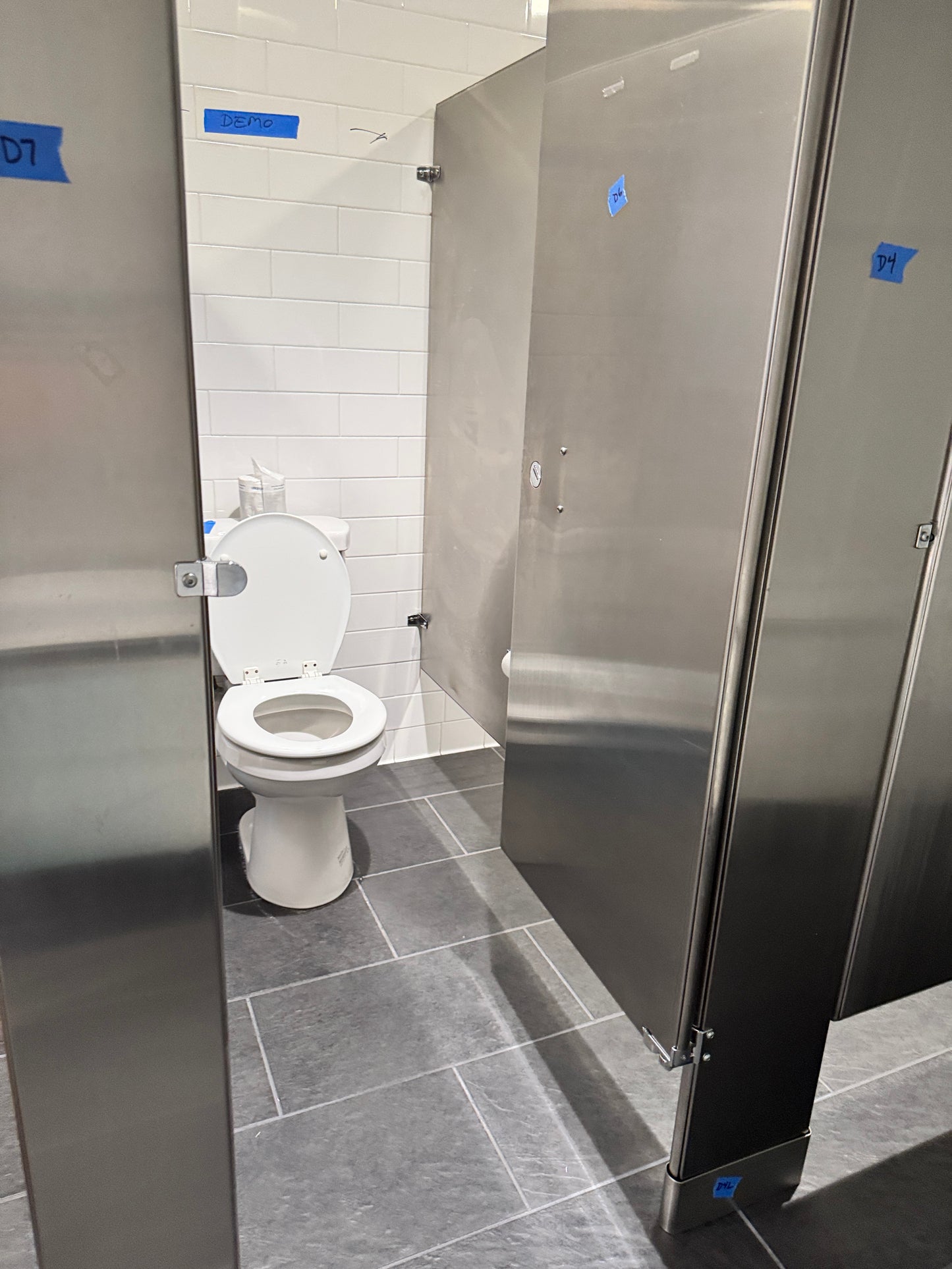 Stainless Steel Bathroom Stall