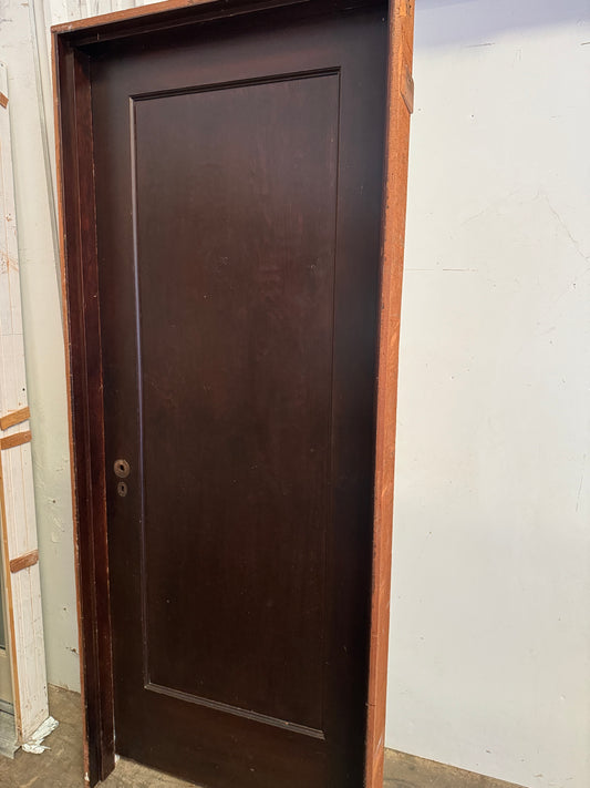 Antique Stained Fir Door