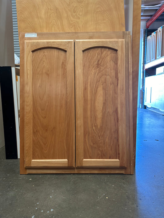 2 Door Upper Alder Cabinet - 35.75" Wide